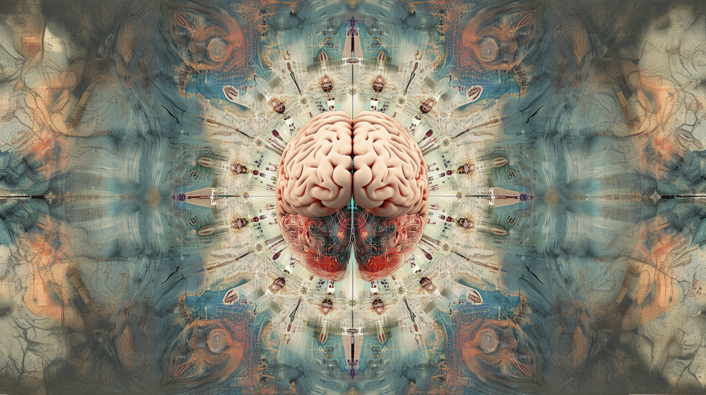 Revealing the cerebral mandala of our neuro-harmonic mind